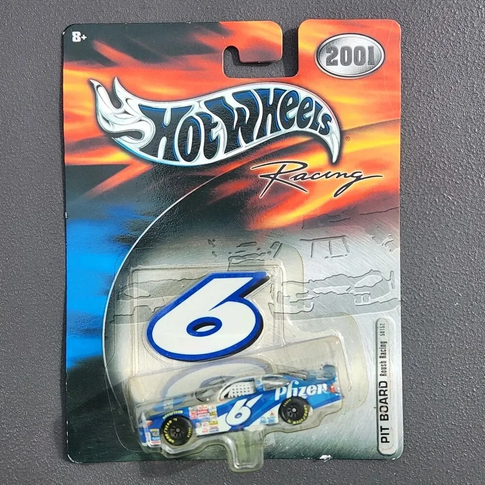 Lot of 6 Miscellaneous NIP Hotwheels Racing Nascar 1:64 Die Cast Cars